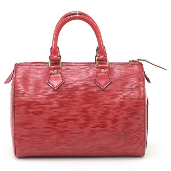 1010104634031 3 LOUIS VUITTON Epi Speedy 35 Handbag M42997 Red