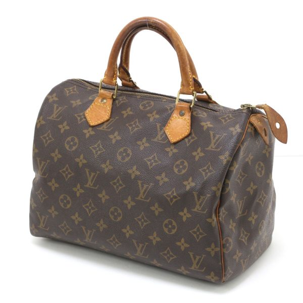 1010104647017 1 LOUIS VUITTON Monogram Speedy 30 Handbag