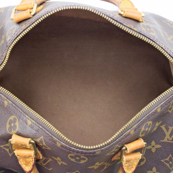 1010104647017 10 LOUIS VUITTON Monogram Speedy 30 Handbag