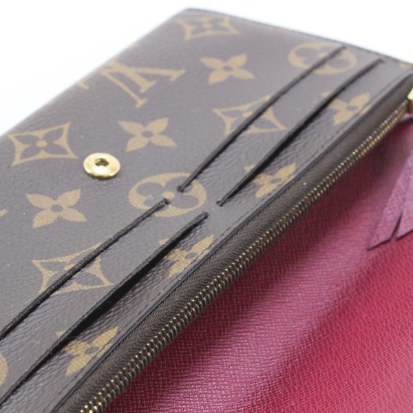 1010104720628 10 LOUIS VUITTON Monogram Portefeuille Emily M60697