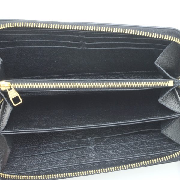 1010104727931 6 LOUIS VUITTON Empreinte Long Wallet Black