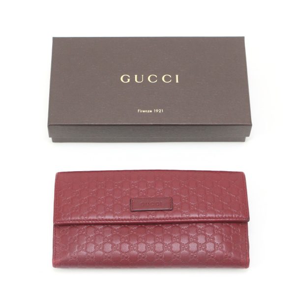 1010104739781 2 GUCCI Micro Gucci biflong wallet