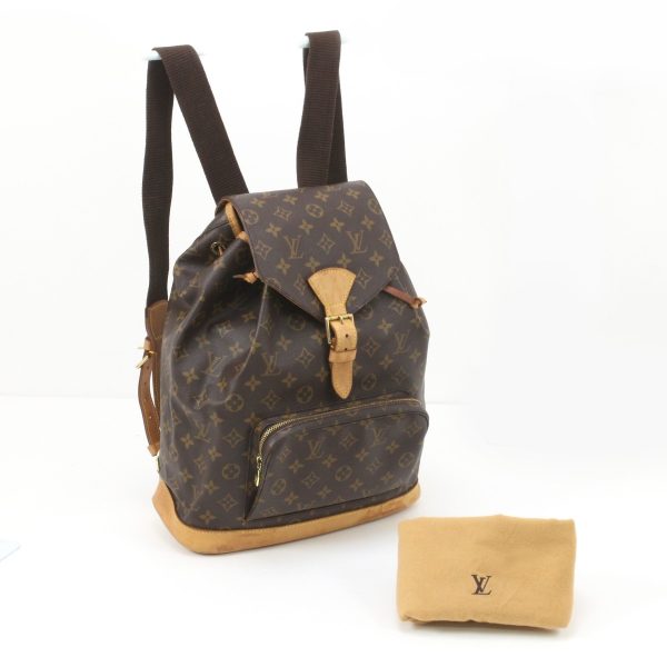 1010104764738 1 LOUIS VUITTON Rucksack Monogram Montsouris M51135