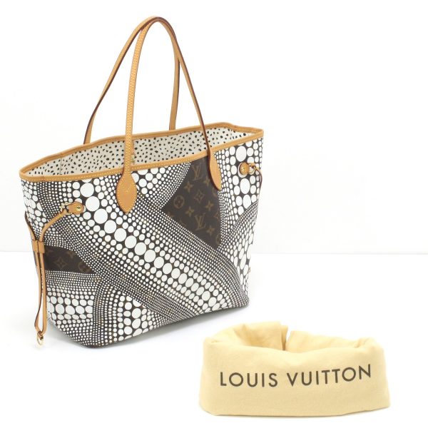 1010104780585 1 LOUIS VUITTON Wave Yayoi Kusama Neverfull MM Tote Bag