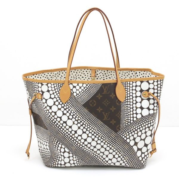 1010104780585 2 LOUIS VUITTON Wave Yayoi Kusama Neverfull MM Tote Bag