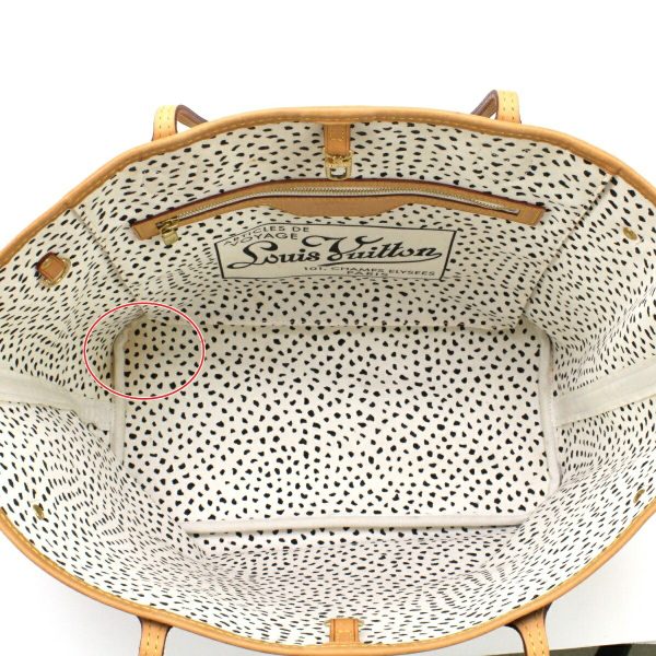 1010104780585 7 LOUIS VUITTON Wave Yayoi Kusama Neverfull MM Tote Bag