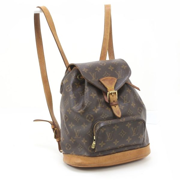 1010104812163 2 LOUIS VUITTON Monogram Montsouris Middle Backpack