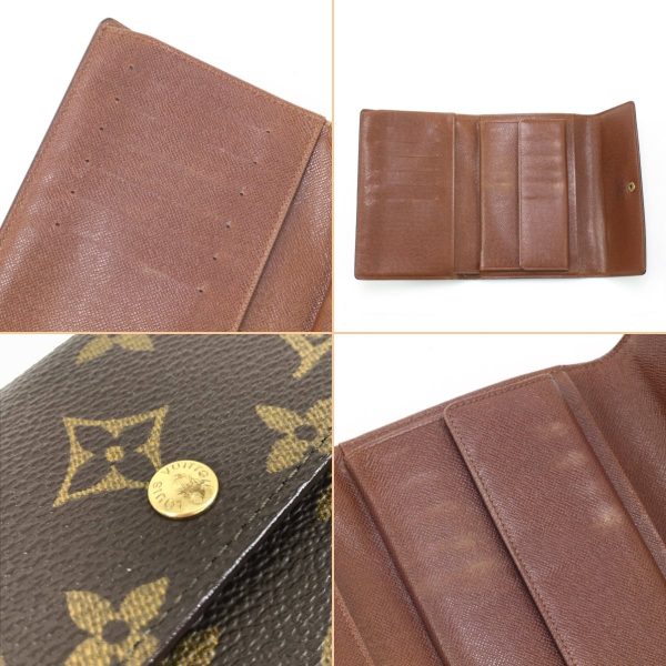 1010104820588 5 LOUIS VUITTON Monogram Porte Tresor Etuy Papier M61202