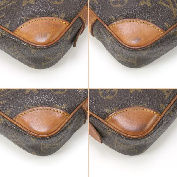 1010104821486 7 LOUIS VUITTON Monogram Marly Dragonne PM Shoulder Bag M51827 Brown