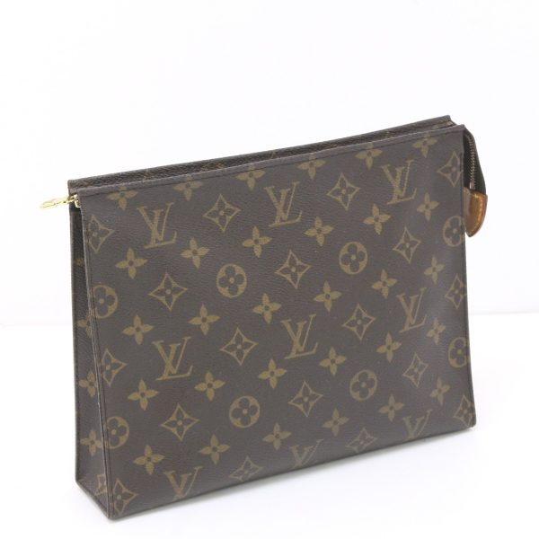 1010104821769 1 LOUIS VUITTON Monogram Posh Toilette 26 Pouch M47542 Brown