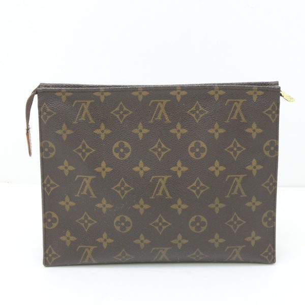 1010104821769 3 LOUIS VUITTON Monogram Posh Toilette 26 Pouch M47542 Brown