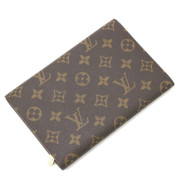 1010104822803 2 LOUIS VUITTON Monogram Pochette Passport M60135 Brown