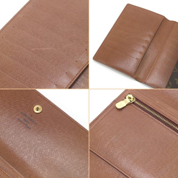 1010104822803 5 LOUIS VUITTON Monogram Pochette Passport M60135 Brown