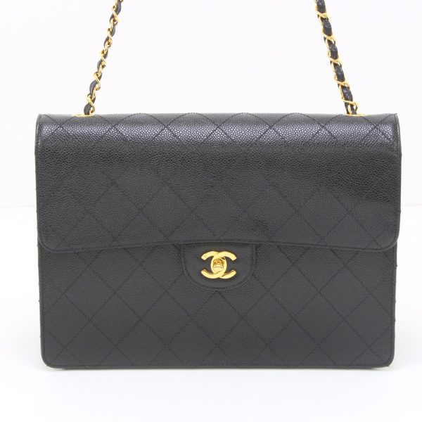 1010104824449 3 CHANEL Caviar skin stitch shoulder bag