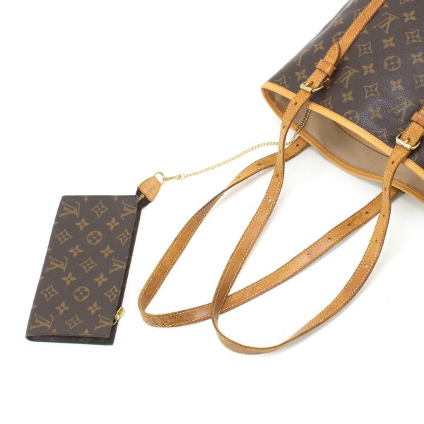 1010104825590 4 LOUIS VUITTON Monogram Bucket 27 Tote Bag M42236