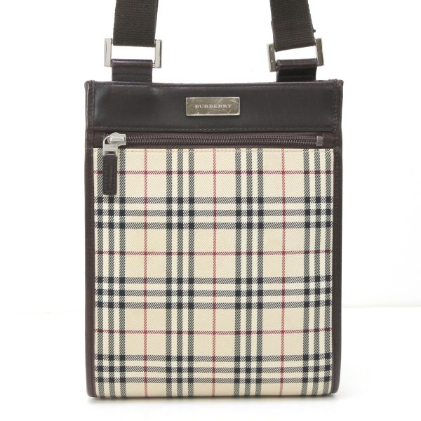 1010104826092 2 BURBERRY Nova Check Shoulder Bag