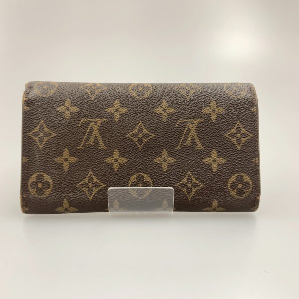 1012103119823 3 LOUIS VUITTON Monogram Portefeuille TrifLong Wallet M61217 Brown