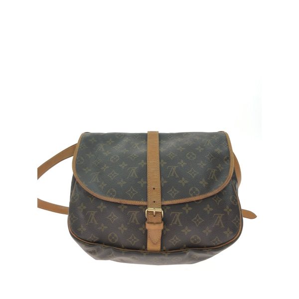 1013103218288 2 LOUIS VUITTON Shoulder bag Monogram Saumur 35