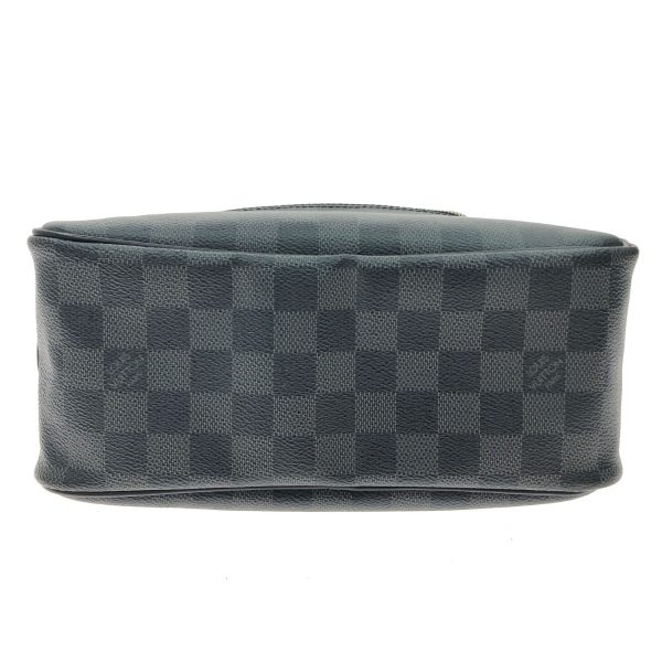 1013103279371 4 LOUIS VUITTON Damier Graphite Toilette Pouch Black