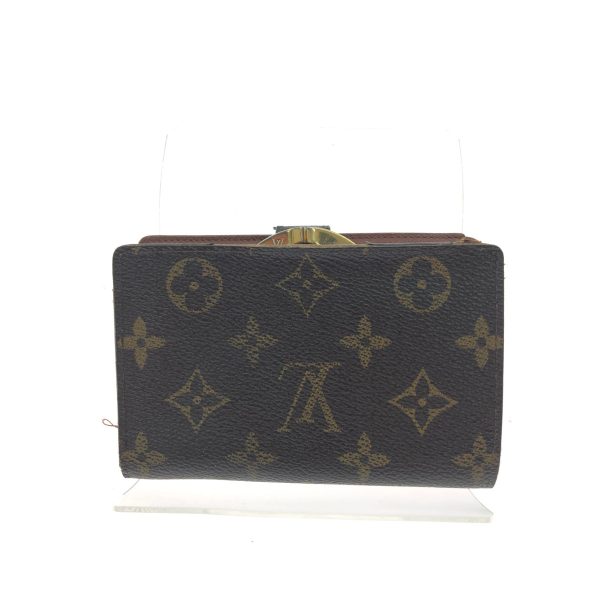 1013103303526 2 LOUIS VUITTON Wallet Viet Viennois M61663 Brown