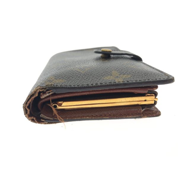 1013103303526 3 LOUIS VUITTON Wallet Viet Viennois M61663 Brown