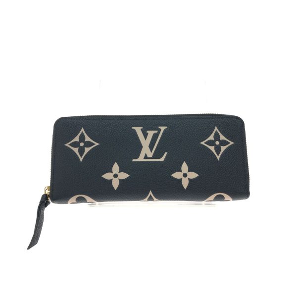 1013103308491 2 LOUIS VUITTON Long Zippy Wallet Empreinte Noir Black