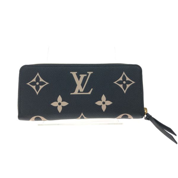 1013103308491 3 LOUIS VUITTON Long Zippy Wallet Empreinte Noir Black