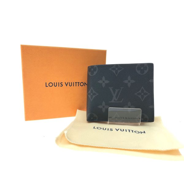 1013103311378 1 LOUIS VUITTON Wallet Monogram Portefeuille Marco NM Black