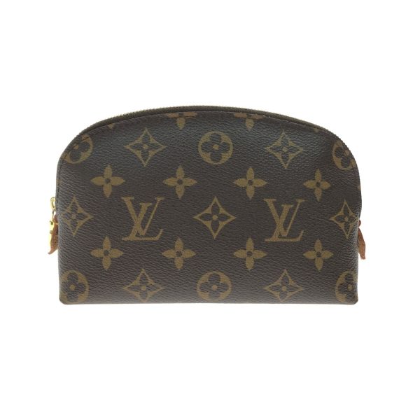 1013103334445 2 LOUIS VUITTON Monogram Pochette Brown