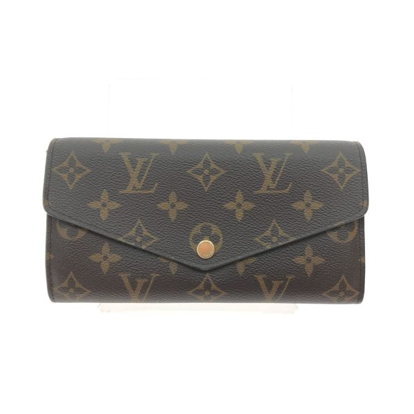 1013103348800 2 LOUIS VUITTON Long Wallet Portefeuille Sarah Brown M60531