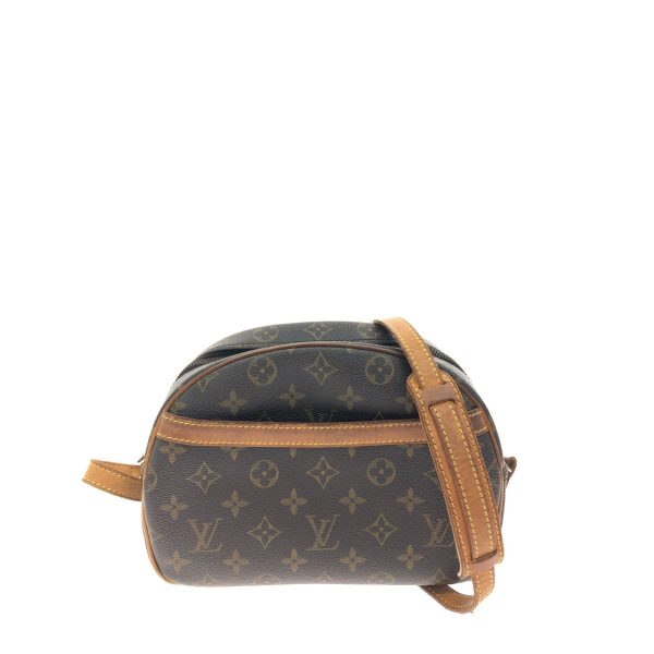 1013103369508 1 LOUIS VUITTON Shoulder Bag Monogram Blois M51221 Brown