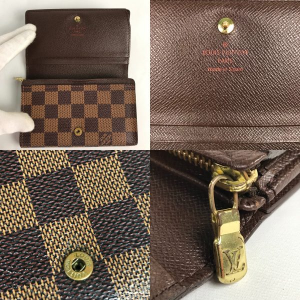 1014101095598 d9 LOUIS VUITTON Damier Portomone Vietresor Wallet