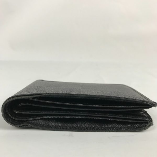 1014101097240 d4 LOUIS VUITTON Damier Graphite Portefeuille Wallet Black