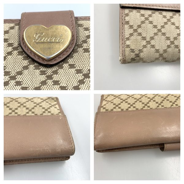 1016003076521 3 GUCCI Sookie GG 6 row key case Beige Pink