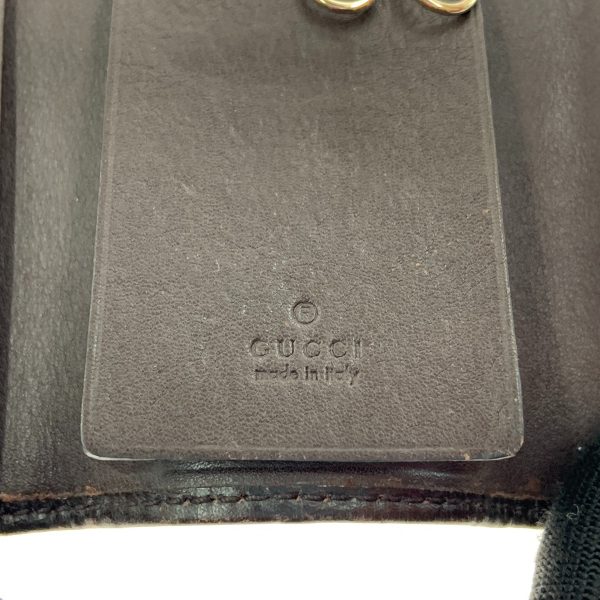 1016003236093 5 GUCCI Plate 6 Row Key Case Black