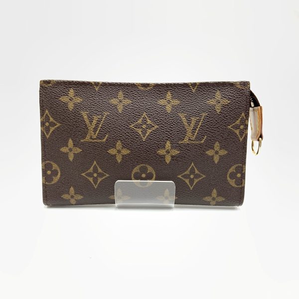 1016003257050 1 LOUIS VUITTON Monogram Bucket PM Accessories Pouch Accessory Case Pouch M42238 Brown