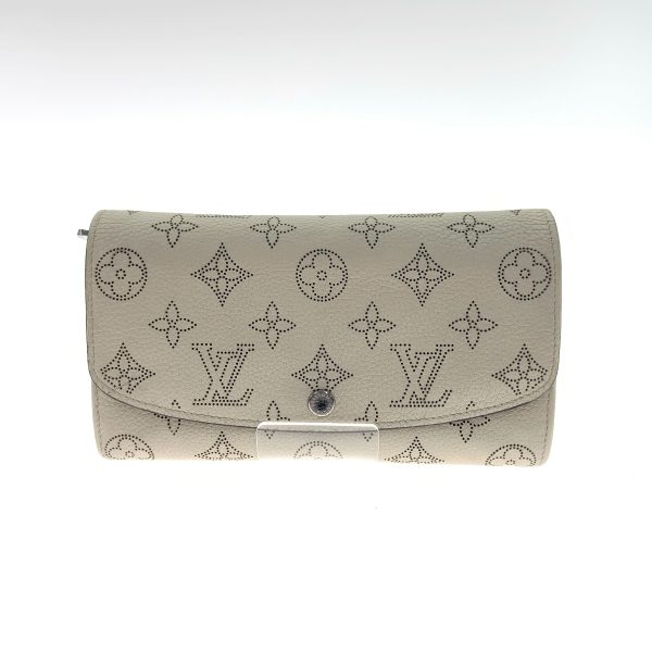 1016003260852 1 LOUIS VUITTON Mahina Hina Iris Wallet M60177 White