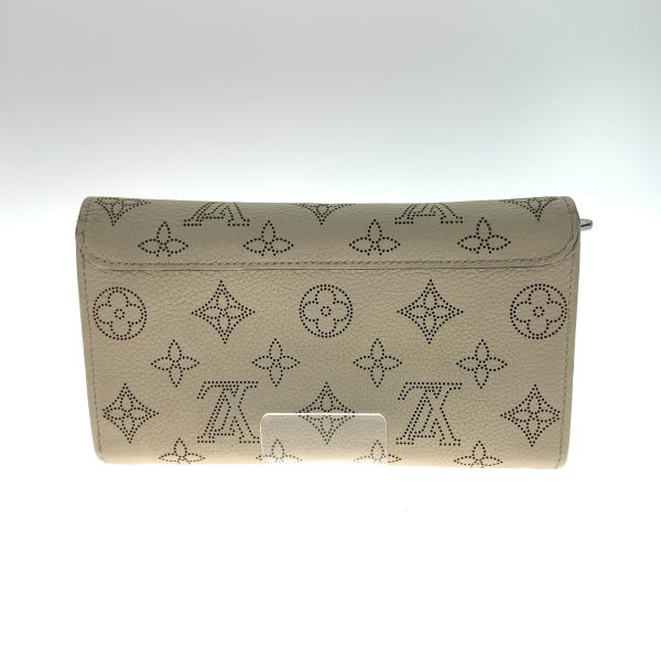 1016003260852 2 LOUIS VUITTON Mahina Hina Iris Wallet M60177 White