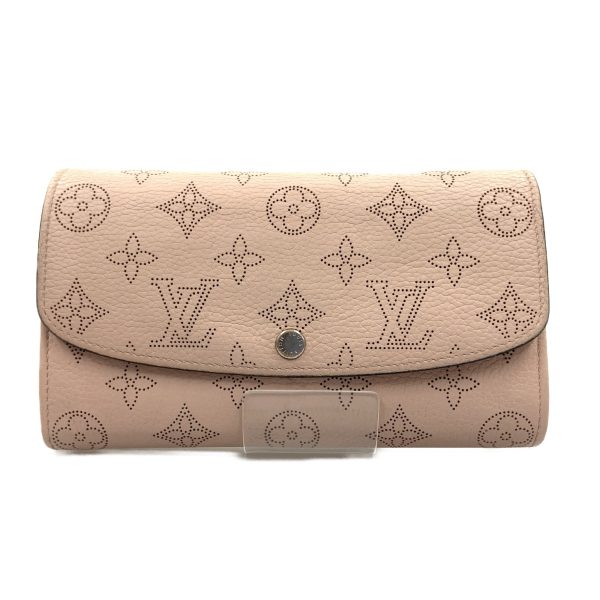 1016003273357 1 LOUIS VUITTON Mahina Portefeuille Iris Wallet M60145 Pink