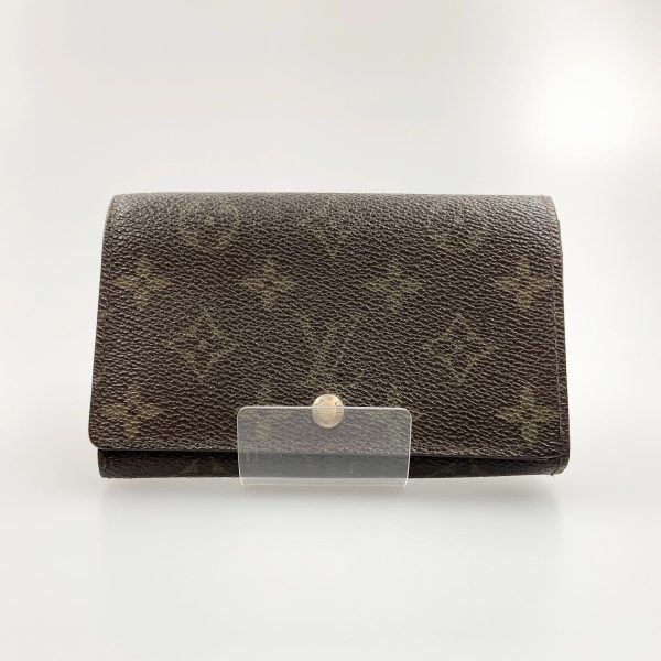 1016003275610 1 LOUIS VUITTON Porte Monet Bier Tresor Wallet M61730 Brown