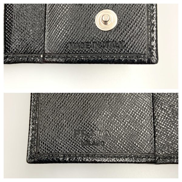 1016003276921 6 PRADA Saffiano 6 key case black