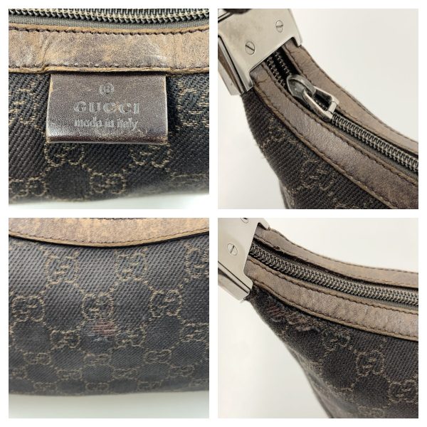 1016003278475 4 GUCCI GG crossbody shoulder bag Brown