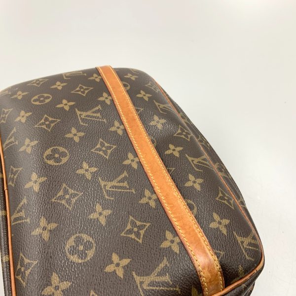 1016003283981 3 LOUIS VUITTON Monogram Reporter PM Shoulder Bag Brown