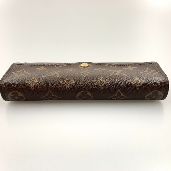 1016003284063 3 LOUIS VUITTON Monogram Portefeuille Sarah BifLong Wallet Brown