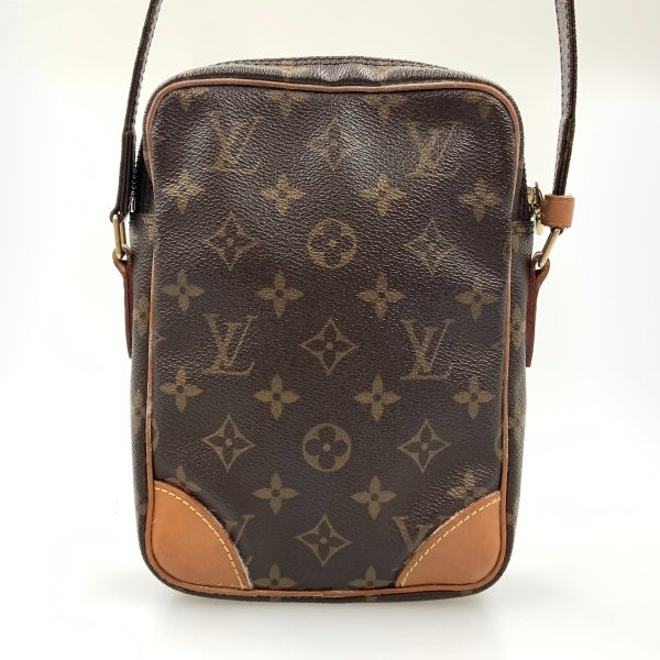 1016003284360 2 LOUIS VUITTON Monogram Danube Shoulder Bag M45266 Brown