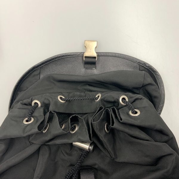 1016003290187 6 PRADA nylon Rucksack backpack black