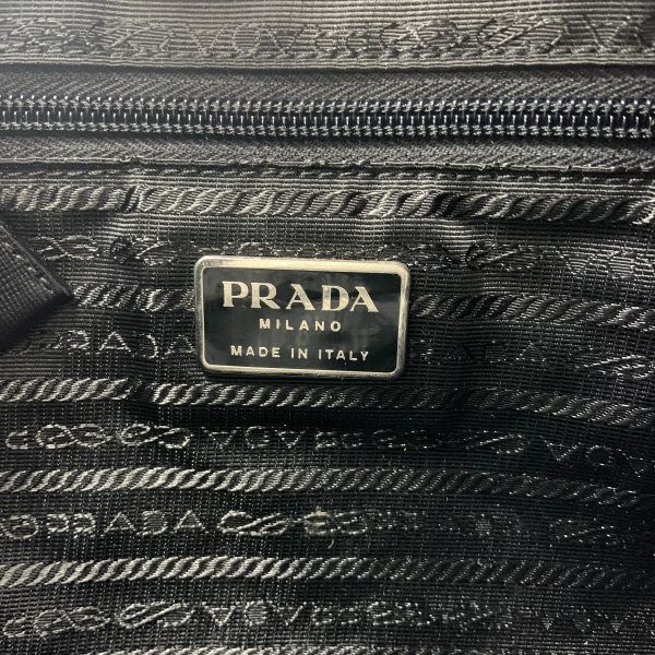 1016003290187 9 PRADA nylon Rucksack backpack black