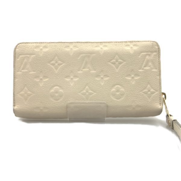 1016003296288 1 LOUIS VUITTON Empreinte Zippy Long Wallet M60546 White