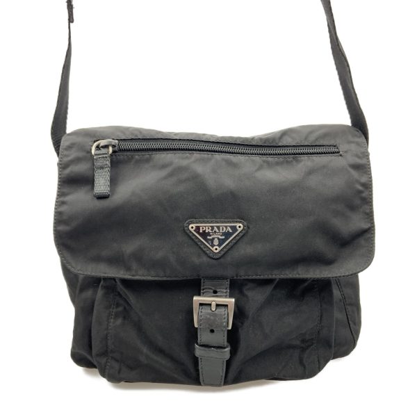 1016003302484 1 PRADA shoulder bag nylon black