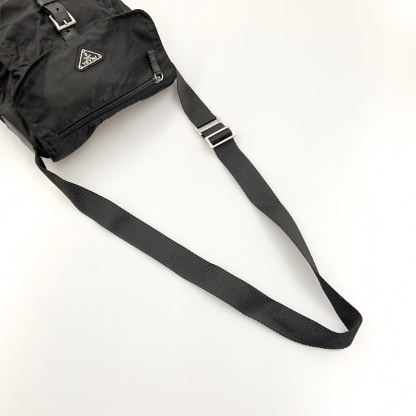 1016003302484 3 PRADA shoulder bag nylon black